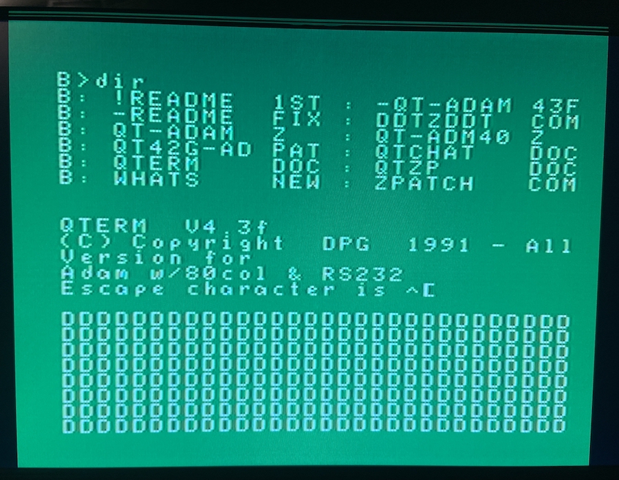 Qterm screenshot